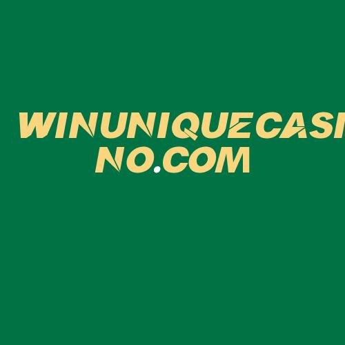 Logo da WINUNIQUECASINO